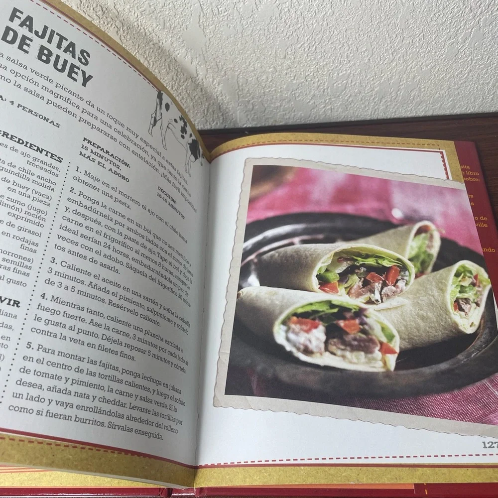 Salsas‎ picantes para valientes Spanish hot spicy recipe hardcover book Hispanic